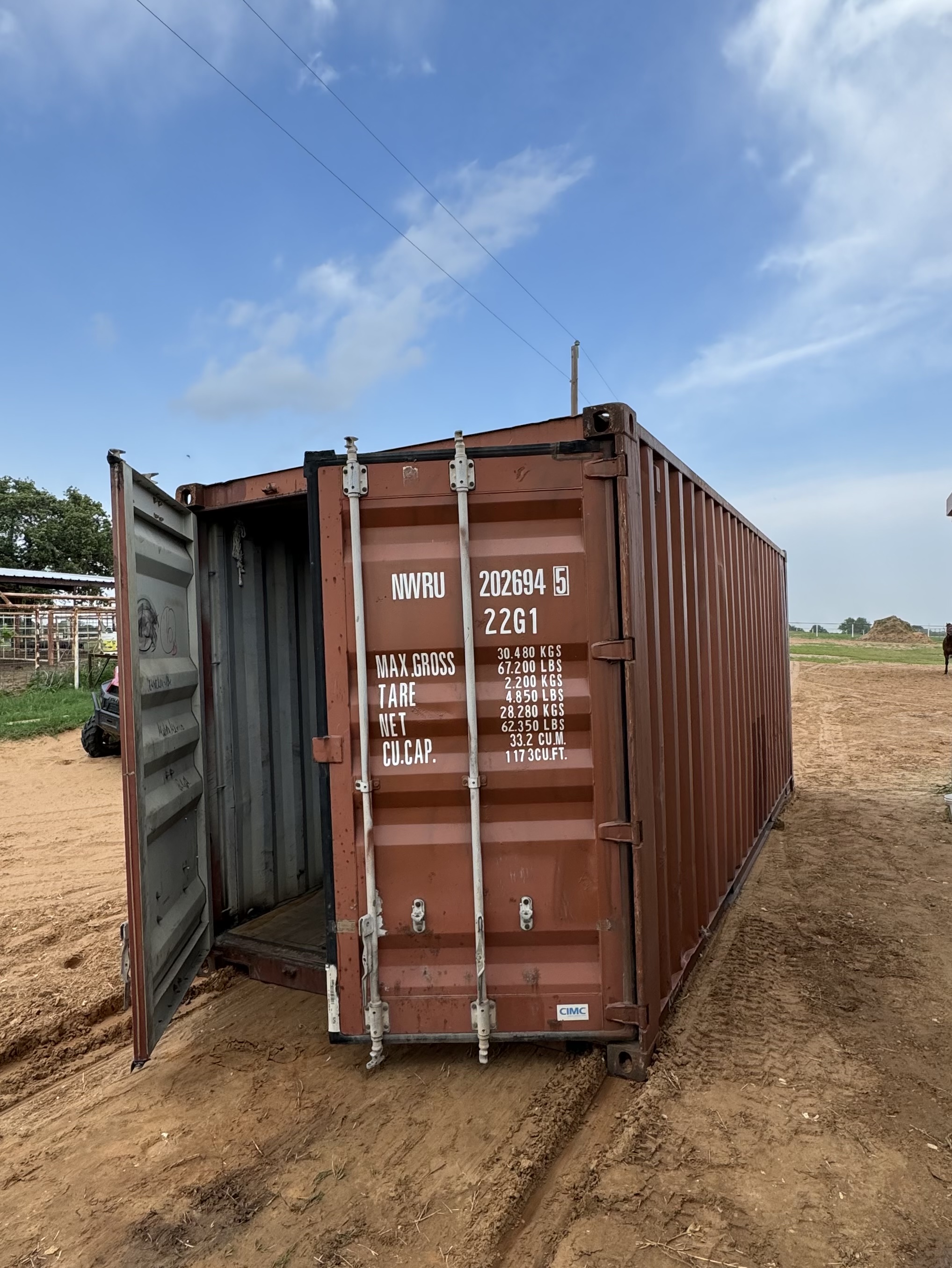20' Standard Cargo Worthy example unit 5